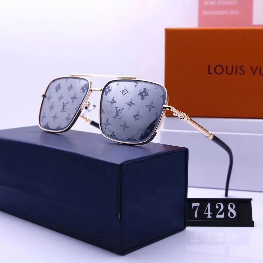 Louis Vuitton Monogram Gradient Pink Aviator Sunglasses - 6