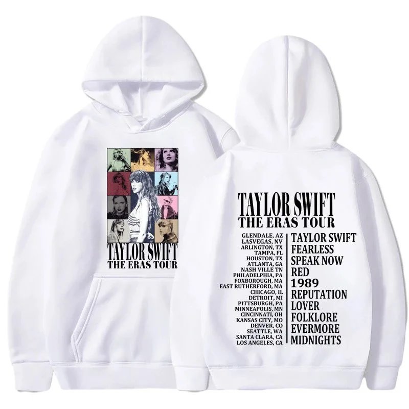Design Taylor Swift The Eras Tour Black Hoodie - 5