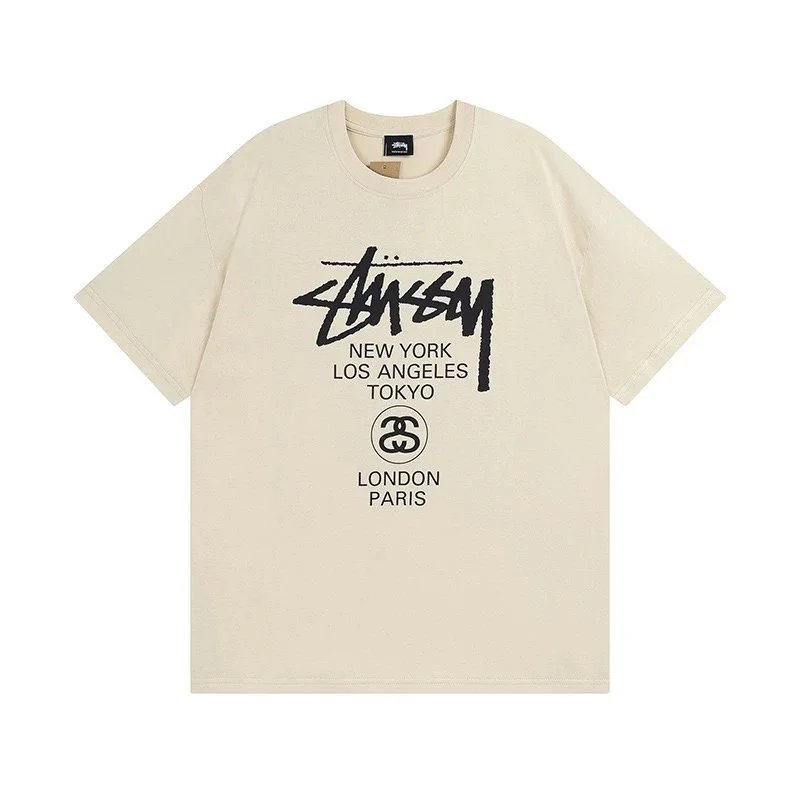 Stussy Logo Tee White T-Shirt - 40