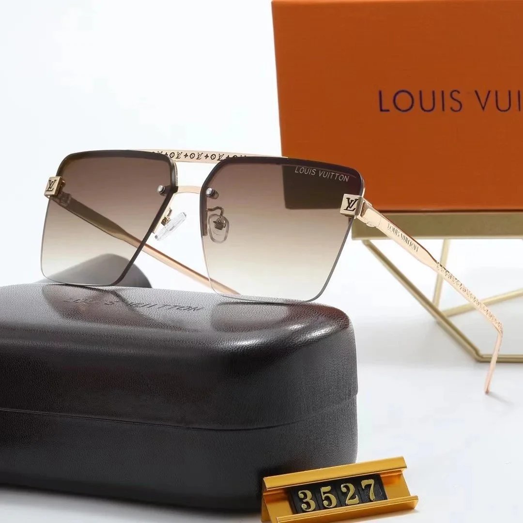 Louis Vuitton Rivoli Optical Glasses Gold Studs Transparent - 10
