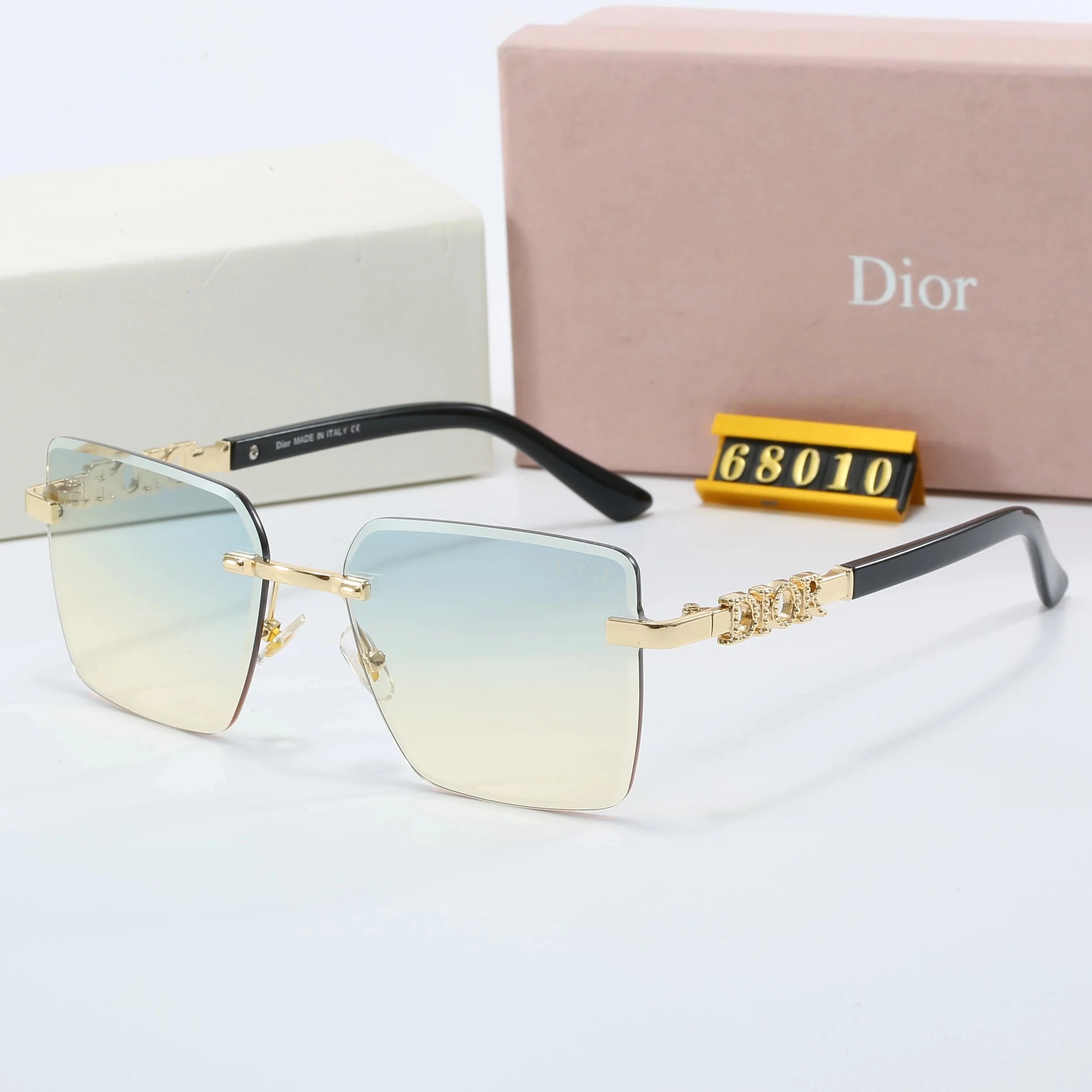 Dior Eyewear Cat-eye frames with CD temple logo — 11
