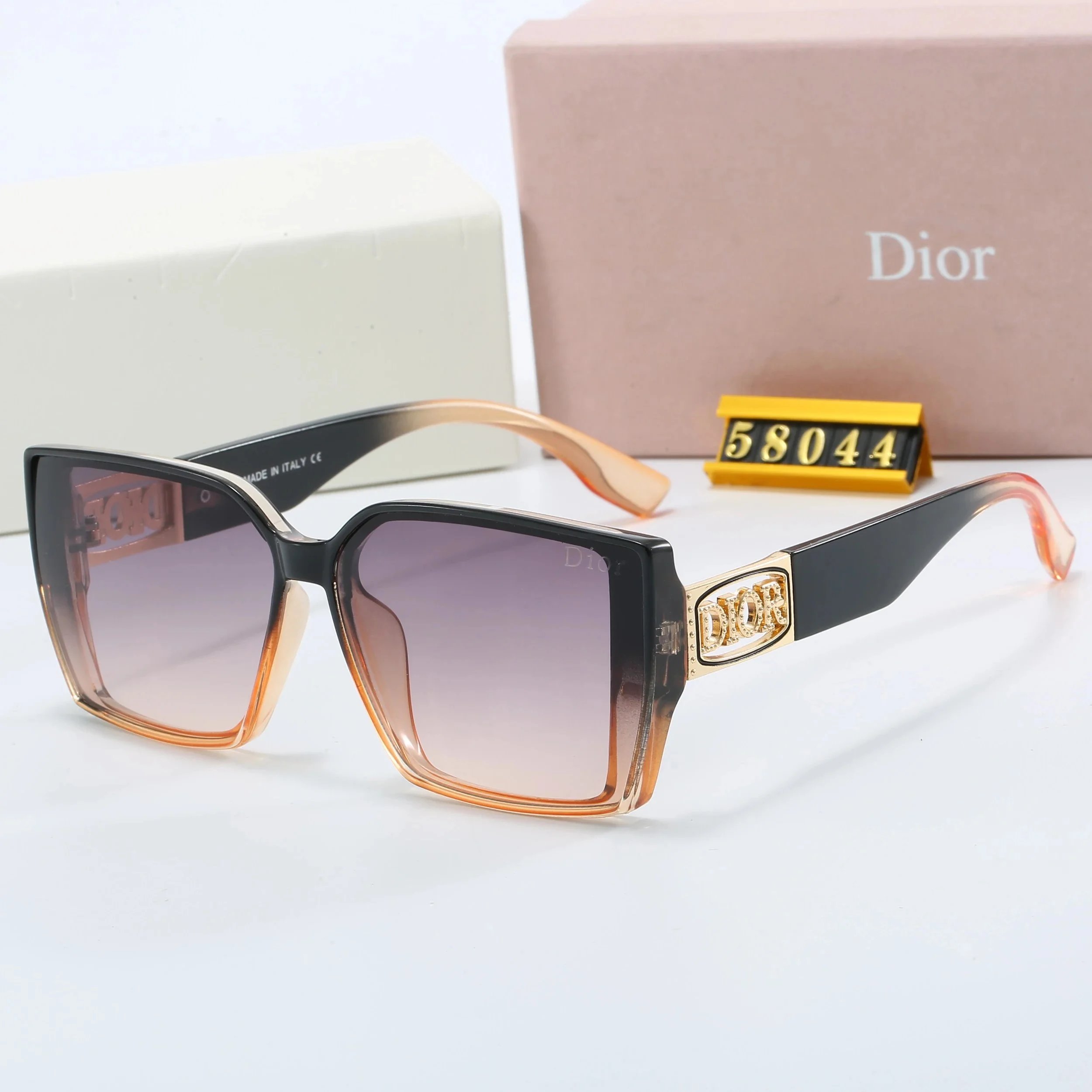 Dior Eyewear Cat-eye frames with CD temple logo — 21