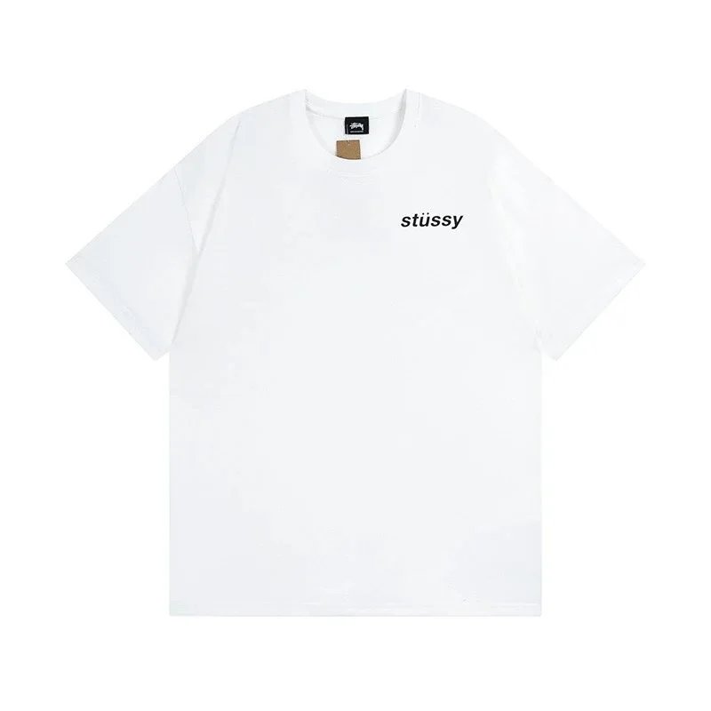 Stussy Logo Tee White T-Shirt - 38