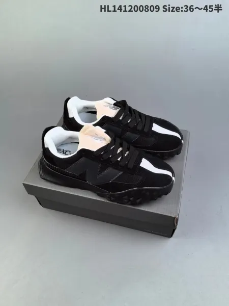 New Balance XC-72 Black White Sneakers - 1