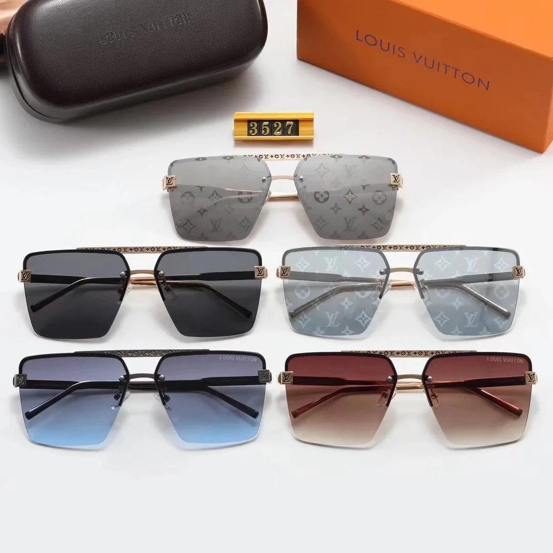 Louis Vuitton Rivoli Optical Glasses Gold Studs Transparent - 2