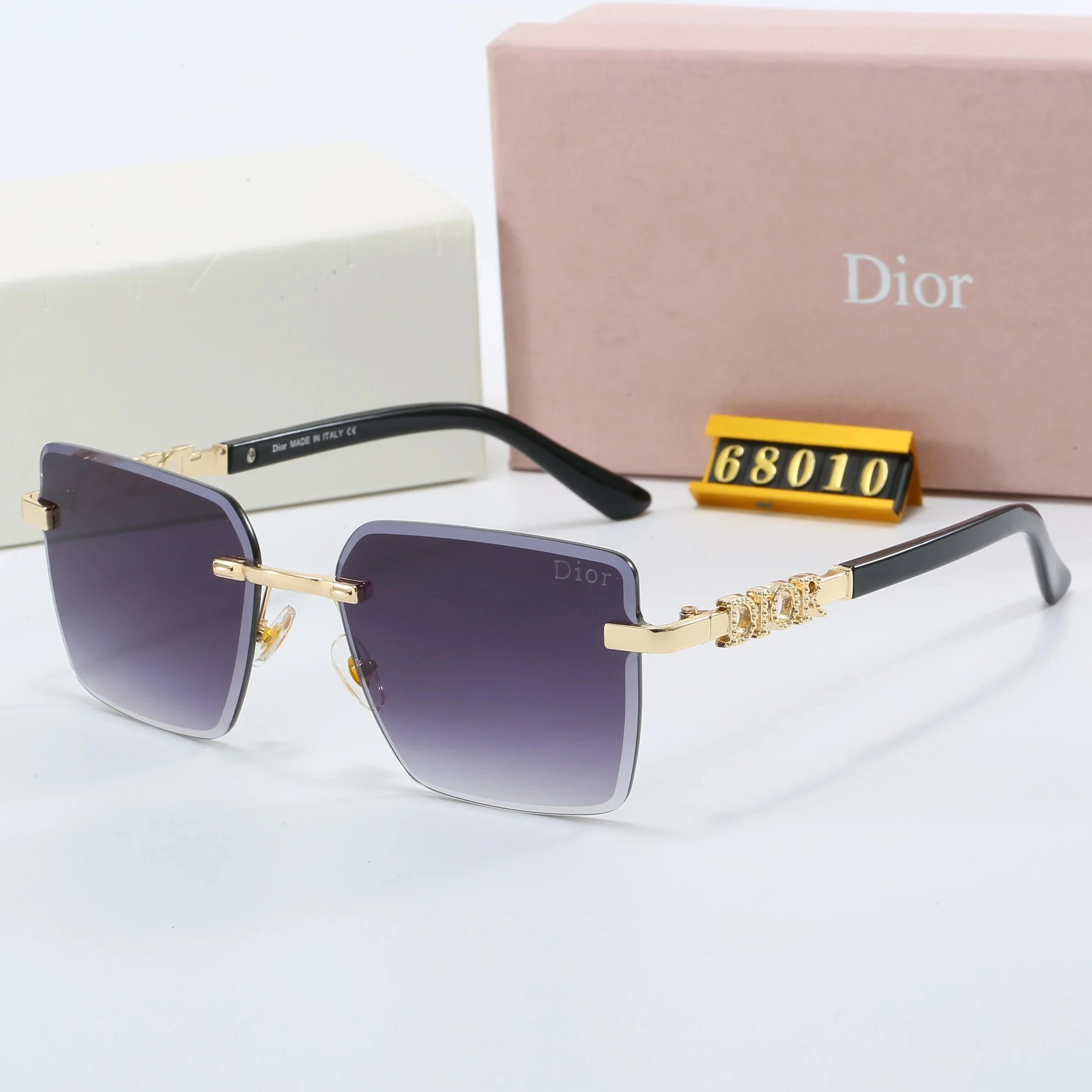 Dior Eyewear Cat-eye frames with CD temple logo — 15