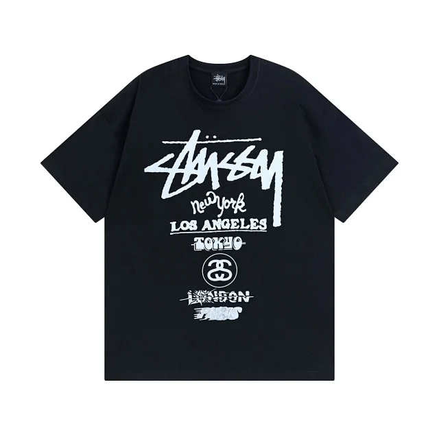 Stüssy T-Shirts Short-Sleeve Logo Print product detail image 24