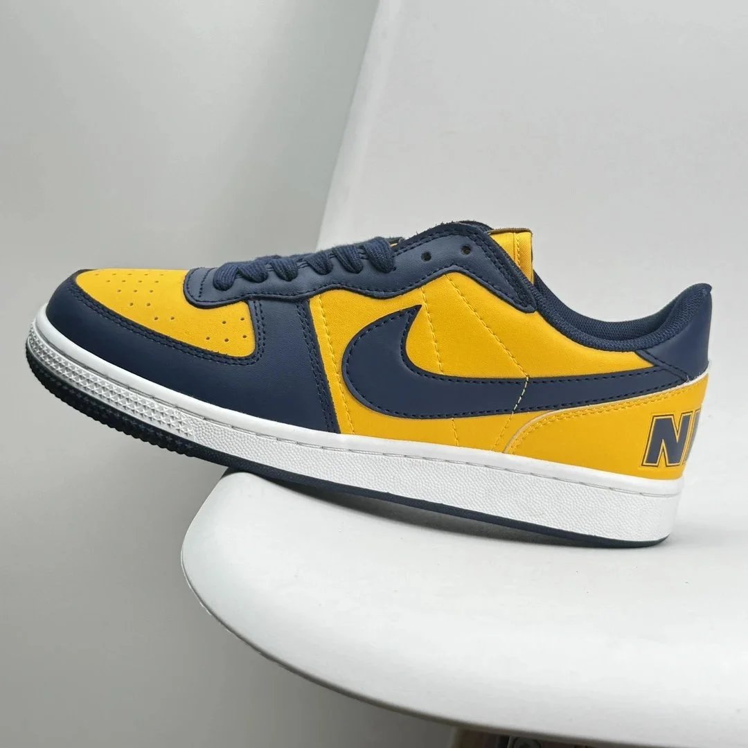 Nike SB Chron 2 White Yellow Sneakers Skateboard Shoes - 14
