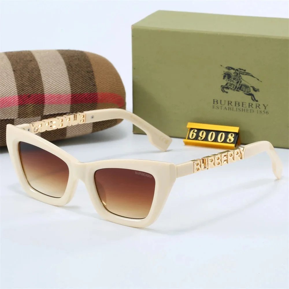 Burberry Square Frame Brown Gradient Sunglasses - 10
