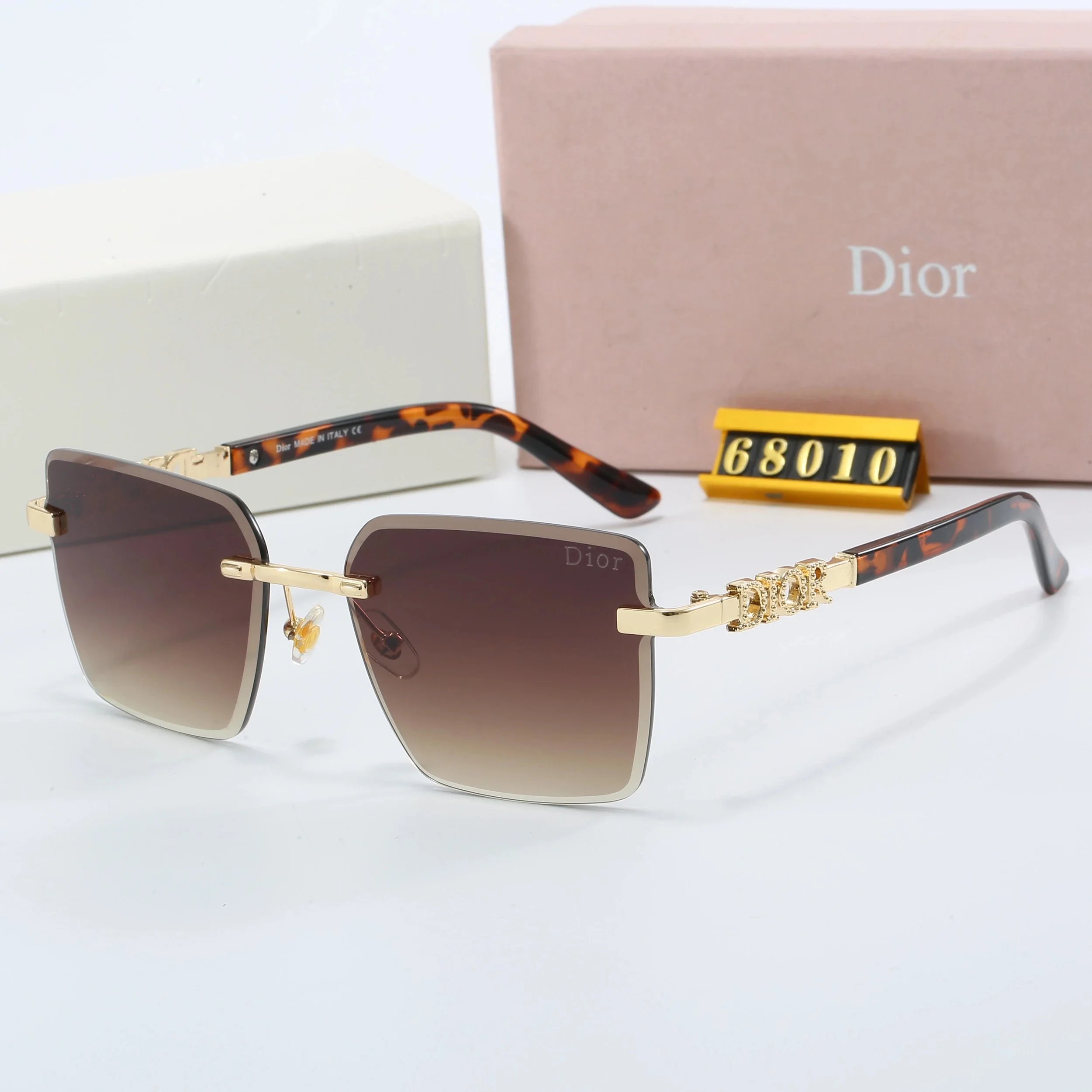 Dior Eyewear Cat-eye frames with CD temple logo — 14