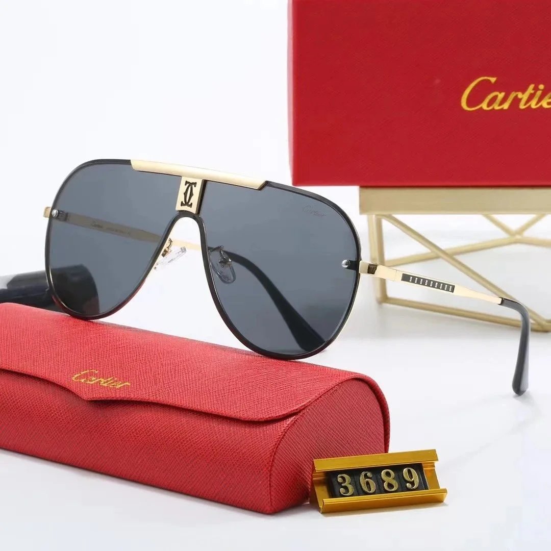 Cartier Santos de Cartier Aviator Sunglasses