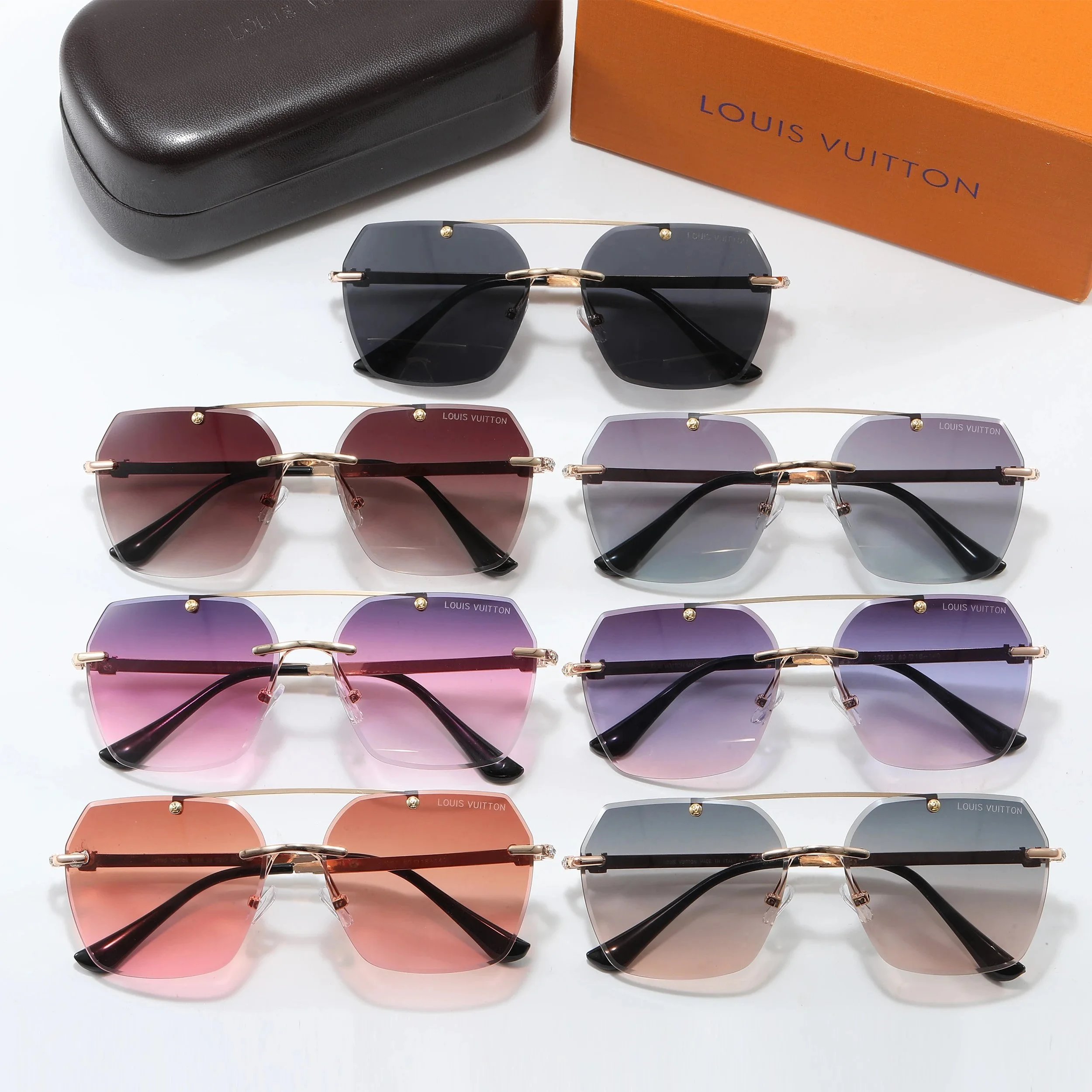 Louis Vuitton Monogram Shield Sunglasses White - 4