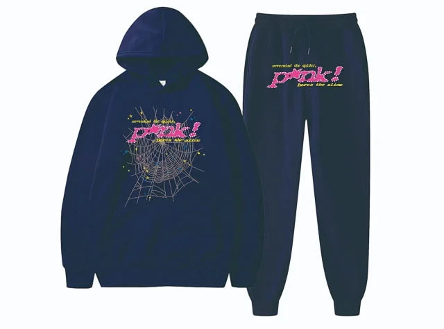 Unbranded Tracksuits Spiderweb Graphic Hoodie and Joggers Set product detail image 8