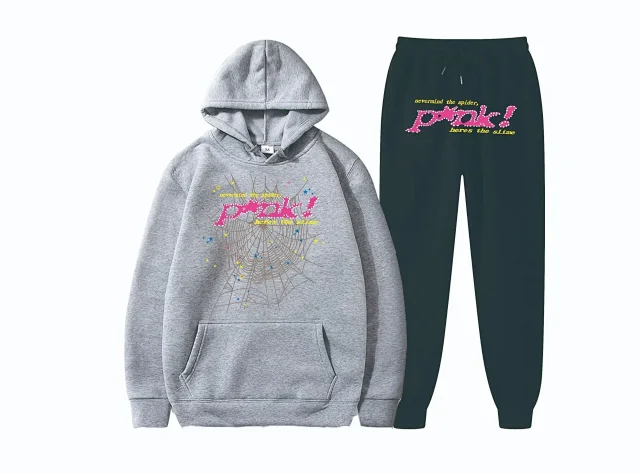 Unbranded Tracksuits Spiderweb Graphic Hoodie and Joggers Set product detail image 22