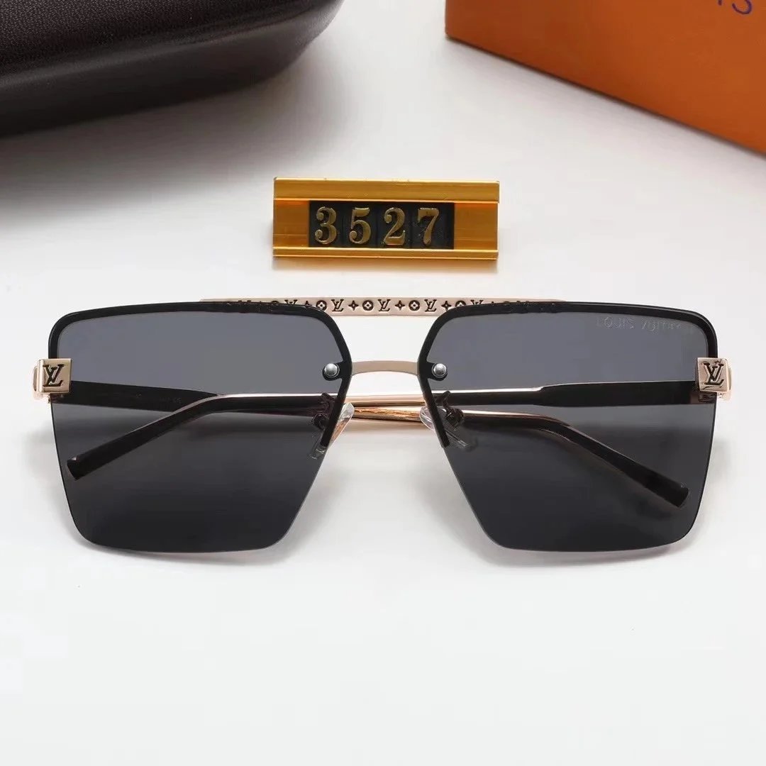 Louis Vuitton Rivoli Optical Glasses Gold Studs Transparent - 6