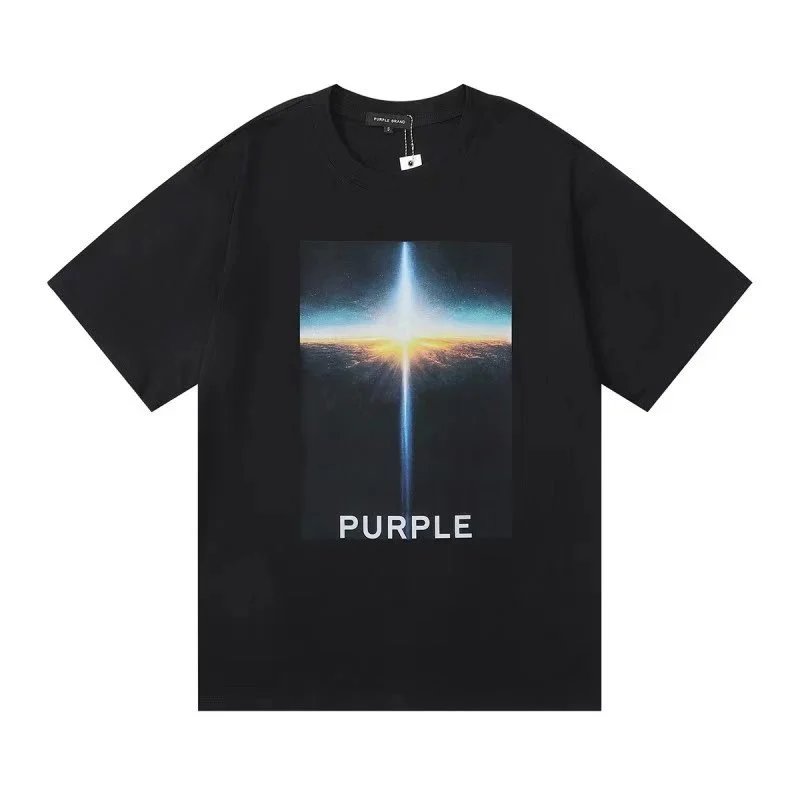 Purple Brand T-Shirts Logo Print — BB-15