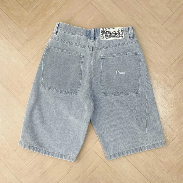 Design Dime Denim Shorts Light Wash Shorts - 1