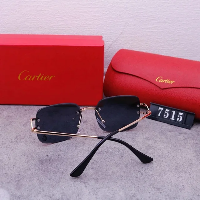 Cartier Eyewear 3689 Aviator Sunglasses product detail image 3