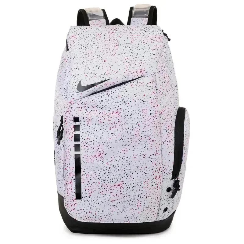 Nike Elite Large-Capacity Basketball Backpack (White/Platinum) - rep torby