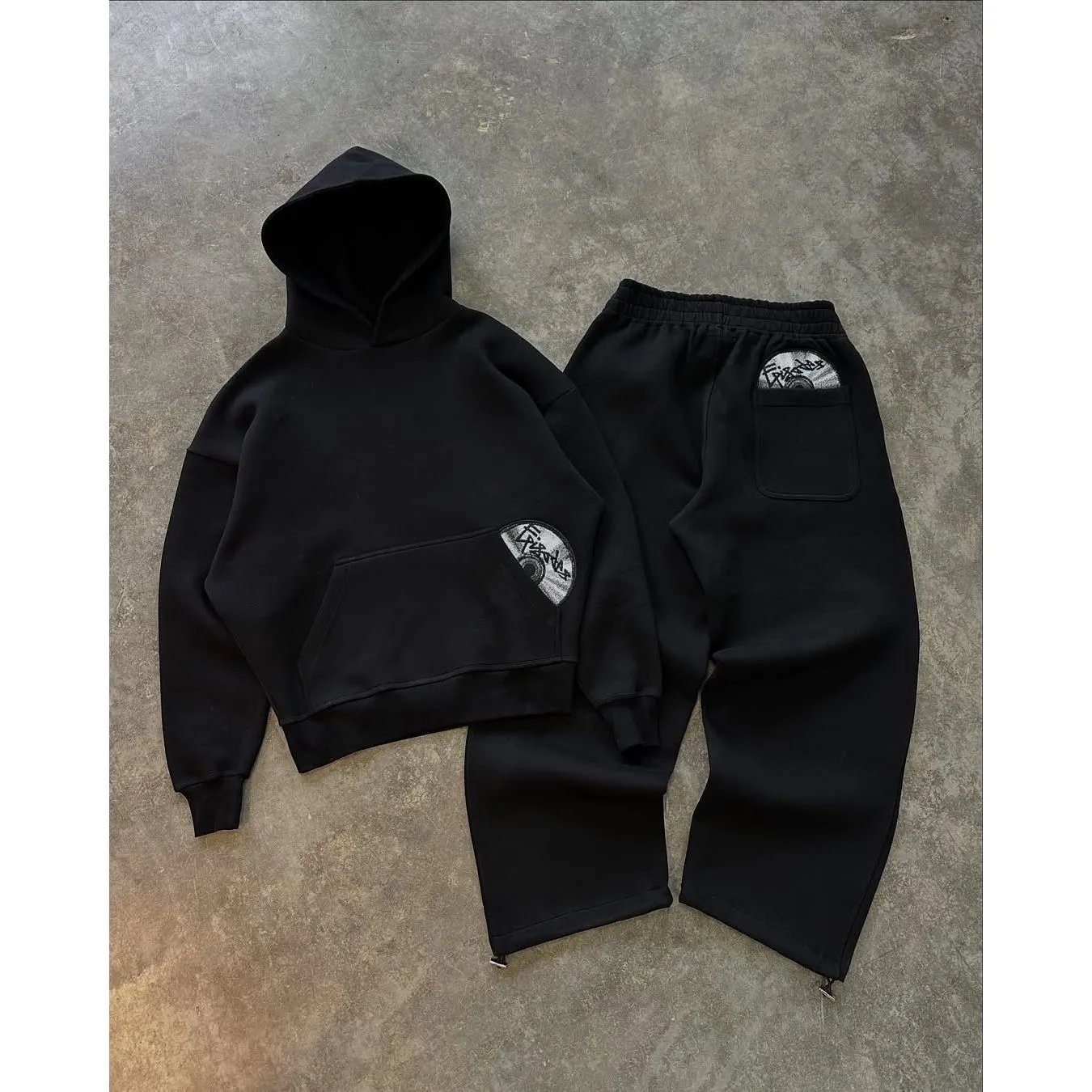 Black Pants Set
