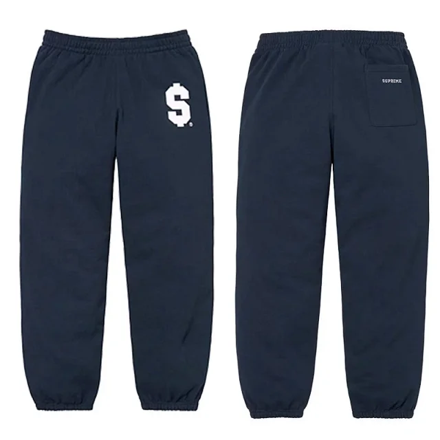 Supreme Hoodies & Sweatshirts Pullover Hoodie with Kangaroo Pocket and Logo Graphics product detail image 10