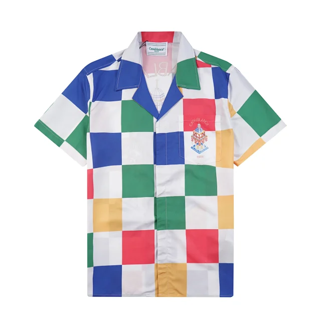 Casablanca Shirts Short-Sleeve Printed Button-Up Shirt product detail image 4