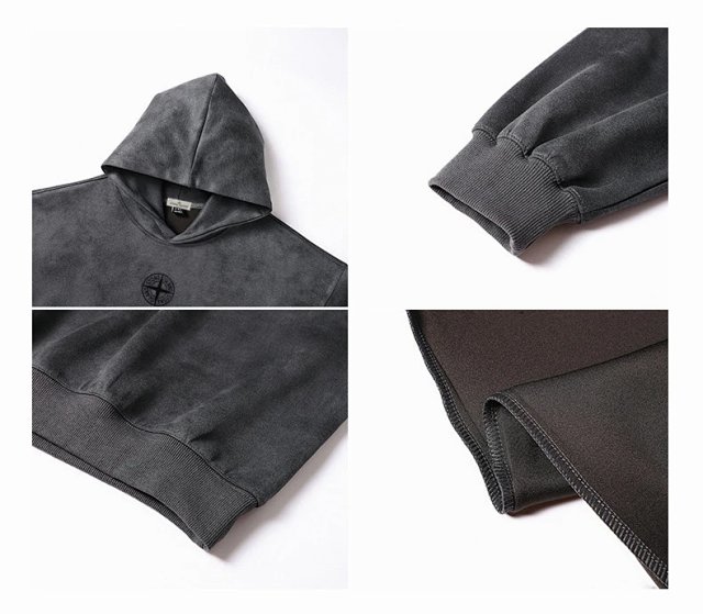 Stone Island Crinkle Reps Down Puffer Jacket Black Coat Medium: seller detail photo 9