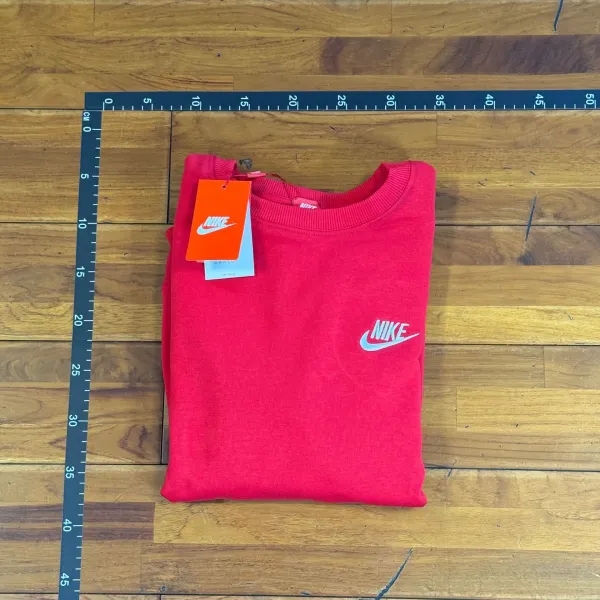 Nike Sportswear Club Fleece Crewneck Pink Sweater - 14