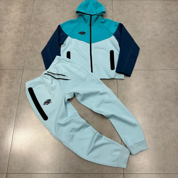 Nike Tech Fleece Sweatpants Black with Pink Graphic - 11