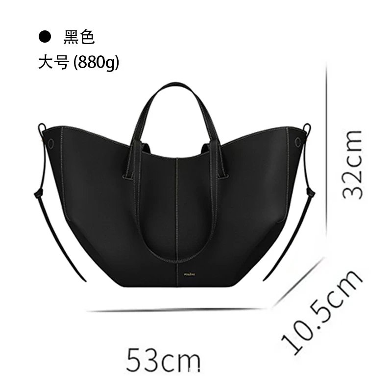 Black large size with beige thread