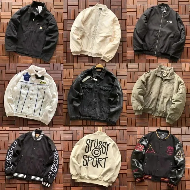 Stussy Sport Bomber Jacket / Denim Jacket / Coach Jacket [9 Styles]