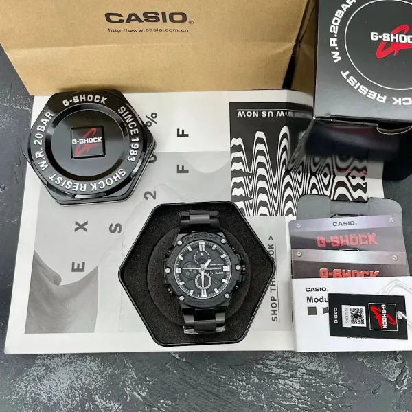 Casio G-Shock MTG-B2000X Silver Black Shock-Resistant Chronograph Watch Watches - 6