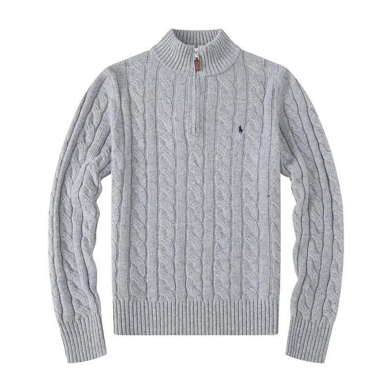 Half-Zip Gray