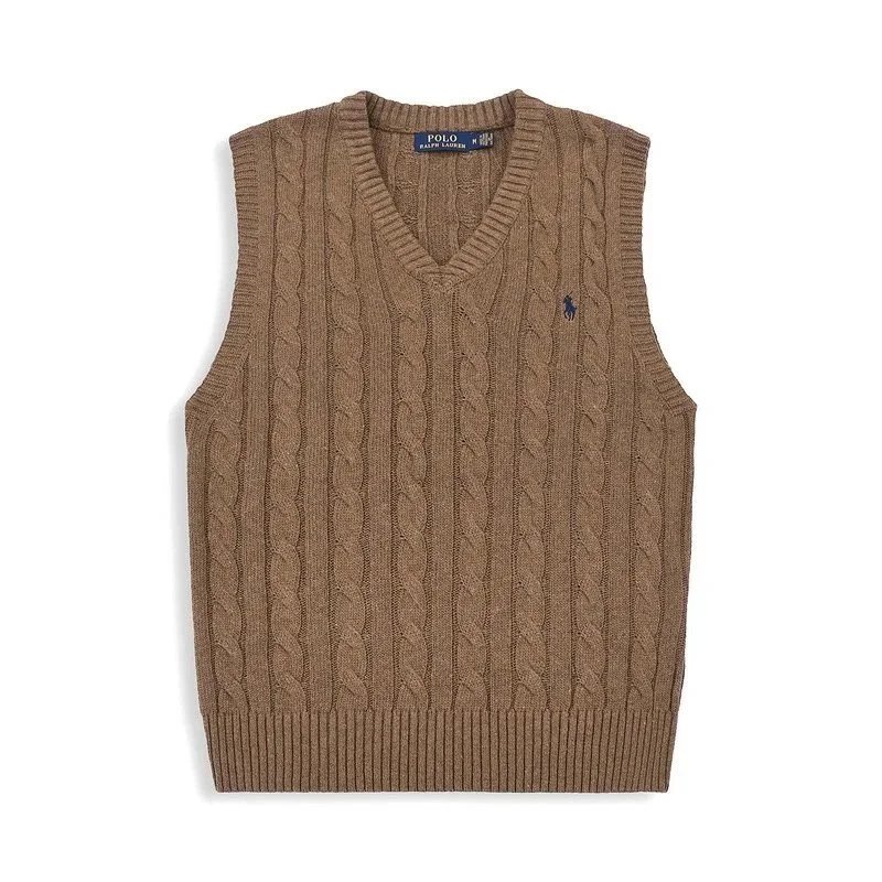 Knit Vest Coffee