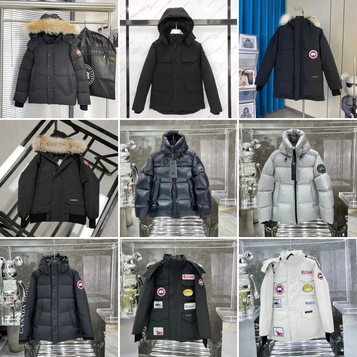 Complete collection of down jackets high quality - 135204