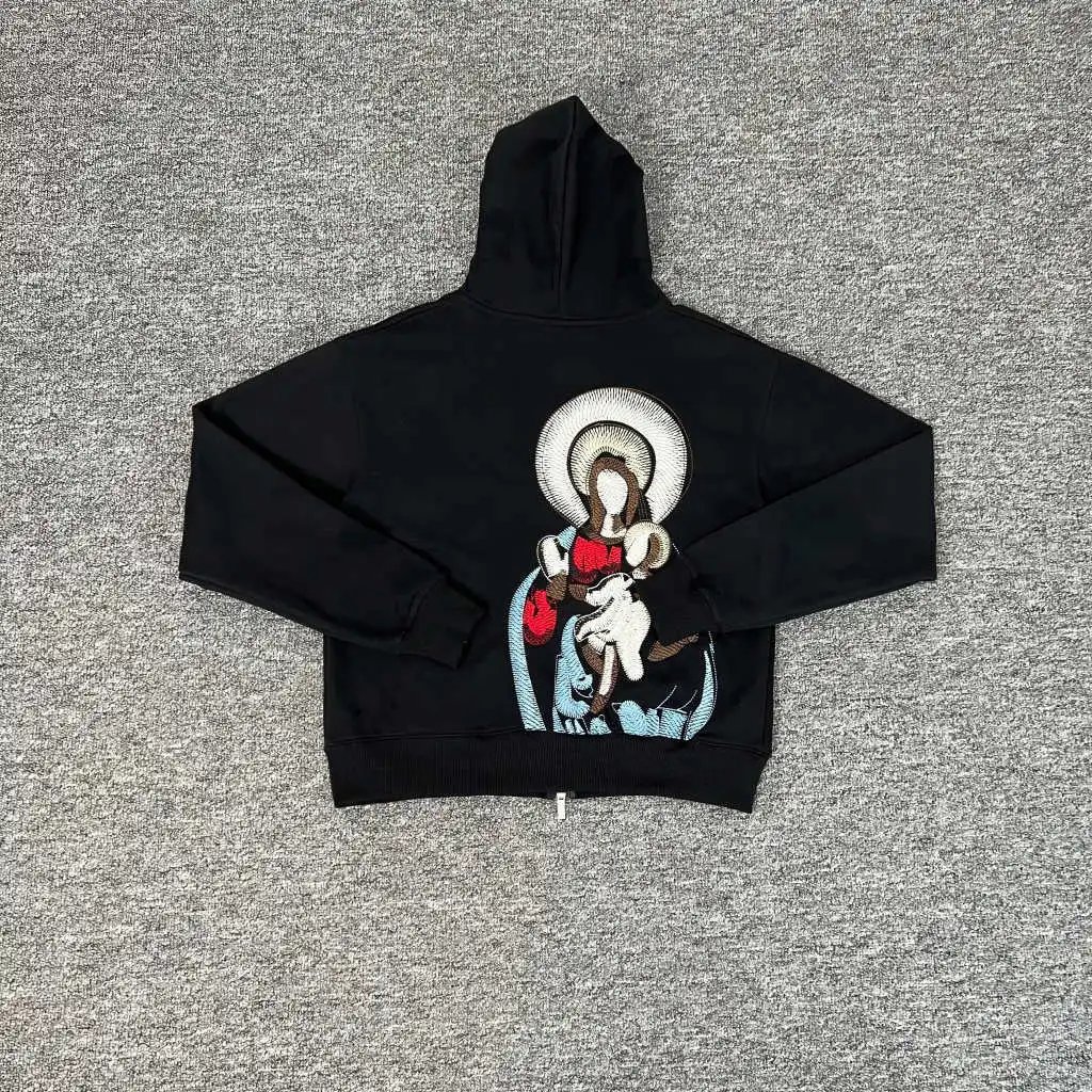 503 Awakening Zipper Jacket Hoodie (Black)