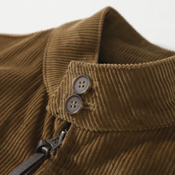 Polo Ralph Lauren Corduroy Harrington Jacket Navy - 13