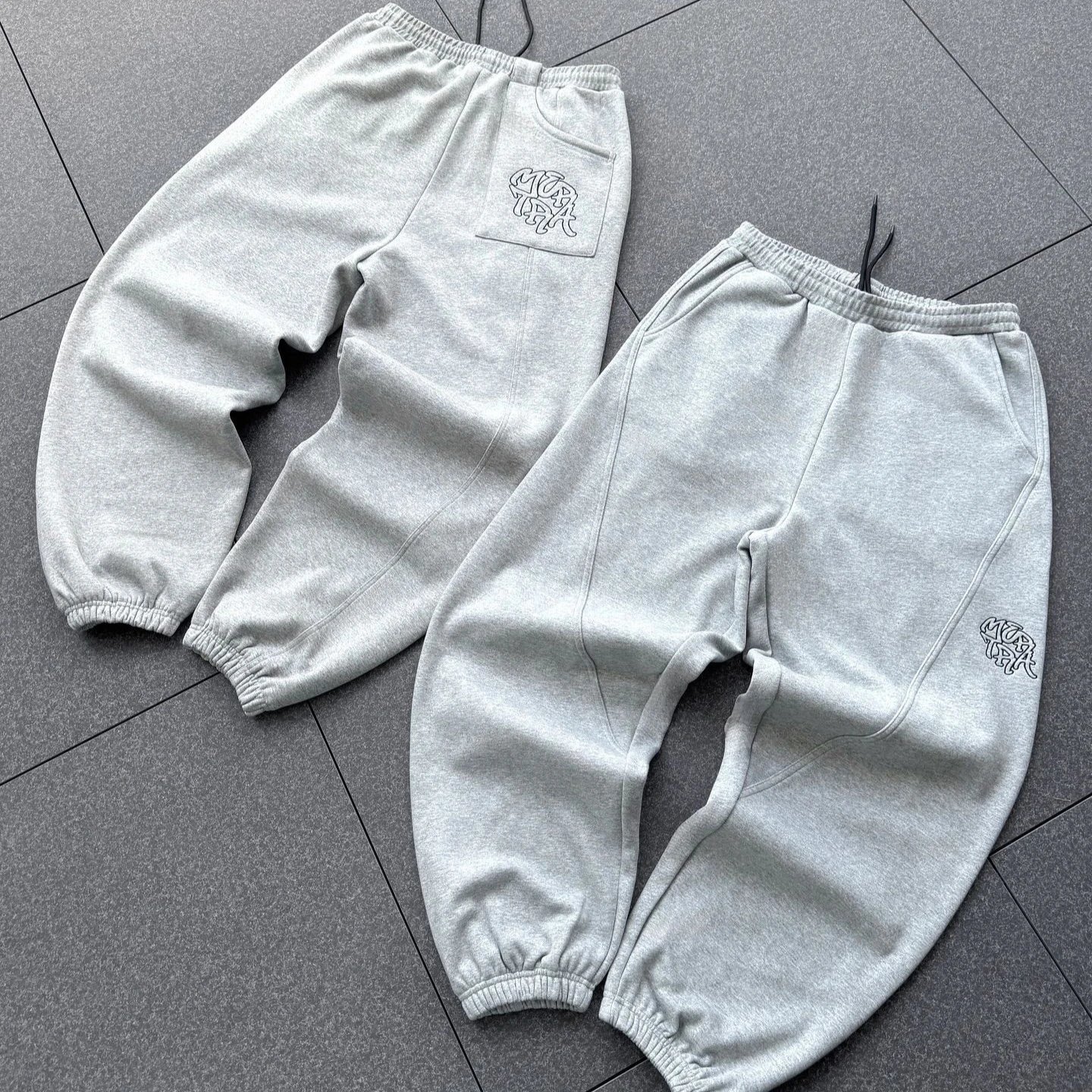 Embroidered Jogger Pants