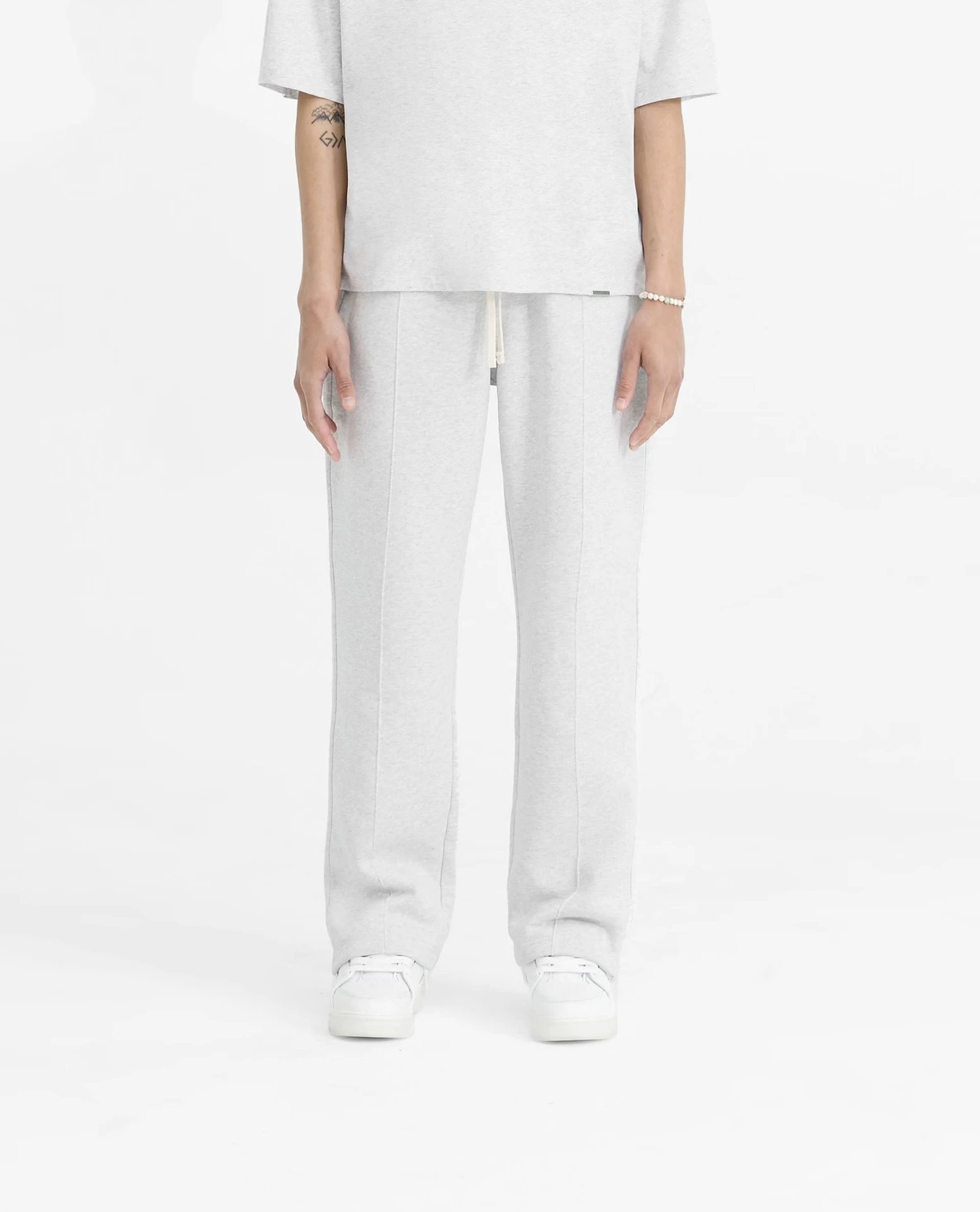 Pocket Embroidered Letter Straight Casual Pants photo 8