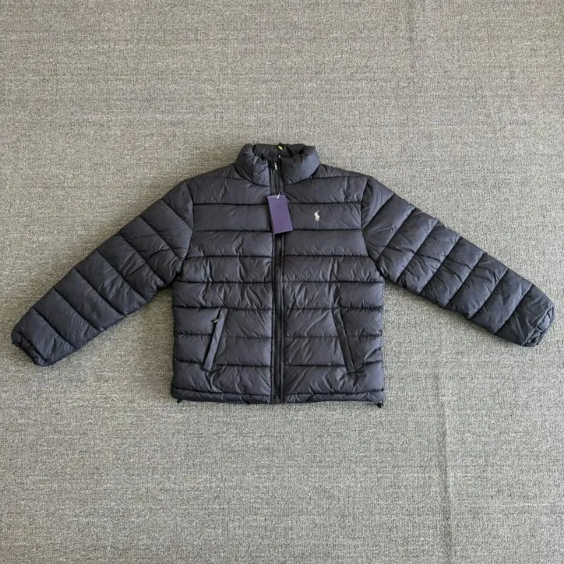 Short Stand Collar Full Zip Cotton Jacket photo 3