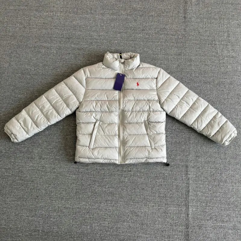 Short Stand Collar Full Zip Cotton Jacket photo 4