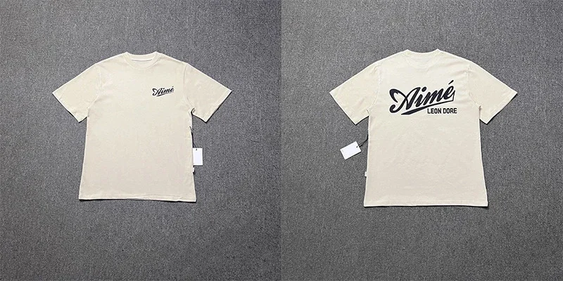 Abstract color block print summer loose casual short-sleeved T-shirt for men and women