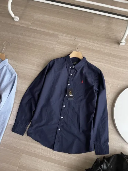 Polo Ralph Lauren Classic Fit Button-Down Shirt Navy - 1