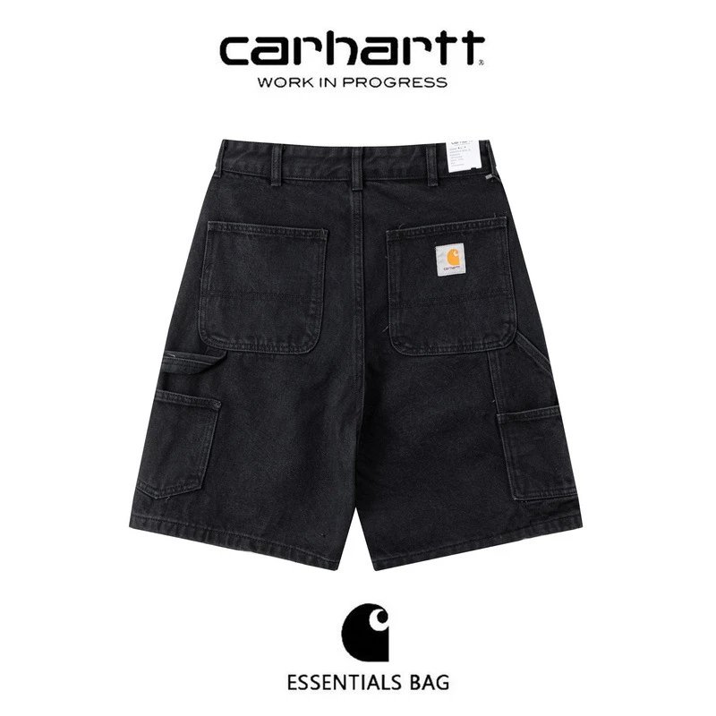 Carhartt Work In Progress Denim Shorts Light Blue Medium Blue Dark Blue Black Classic Fit