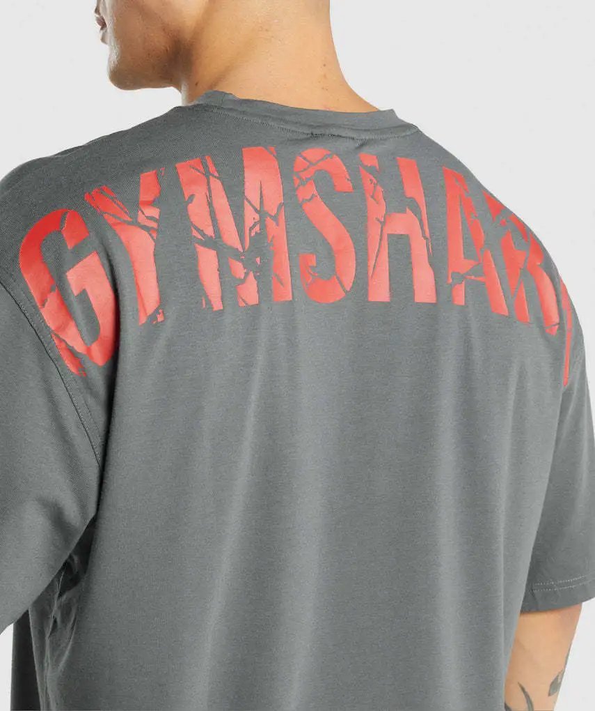 Fitness Athletic Elastic Cotton T-Shirt photo 5