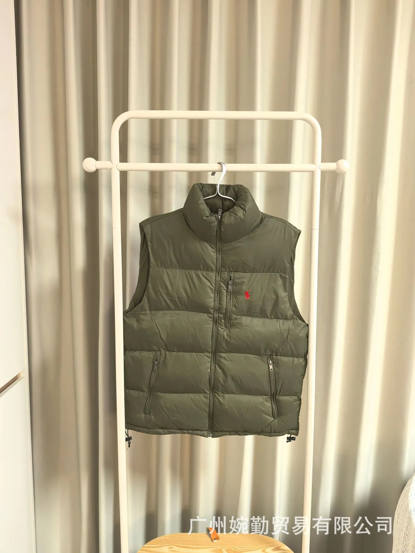 Autumn Winter Stand Collar Warm Cotton Vest photo 4