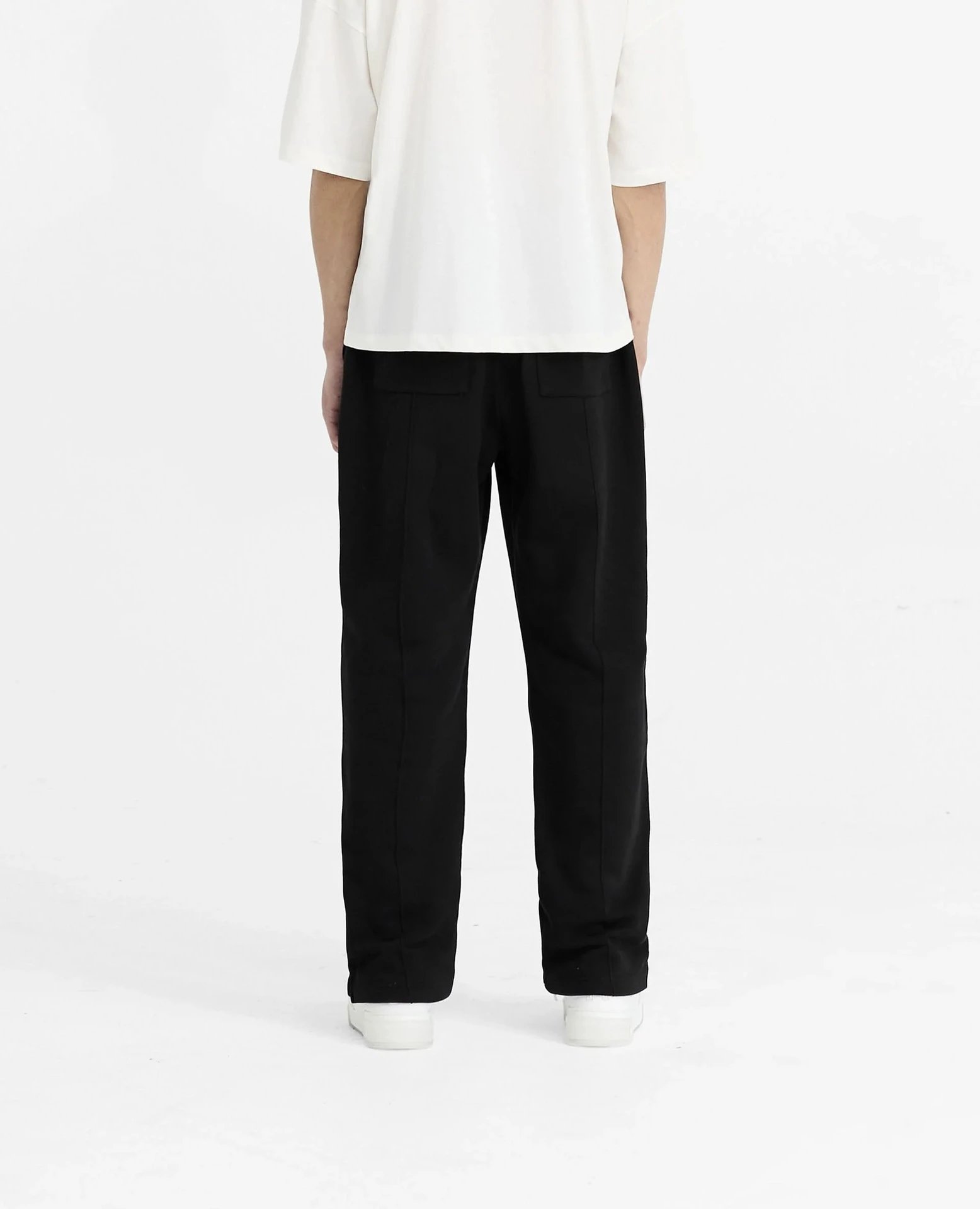 Pocket Embroidered Letter Straight Casual Pants photo 7