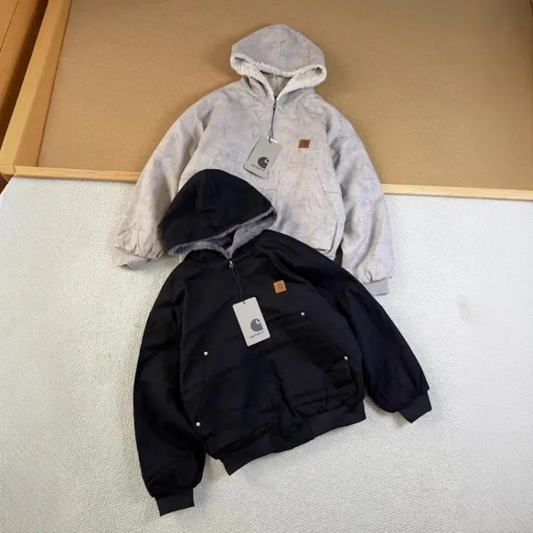 Hooded cotton jacket autumn and winter imitation mink fur marble thickened mountain carving jacket(pic5) Hooded cotton jacket autumn and winter imitation mink fur marble thickened mountain carving jacket