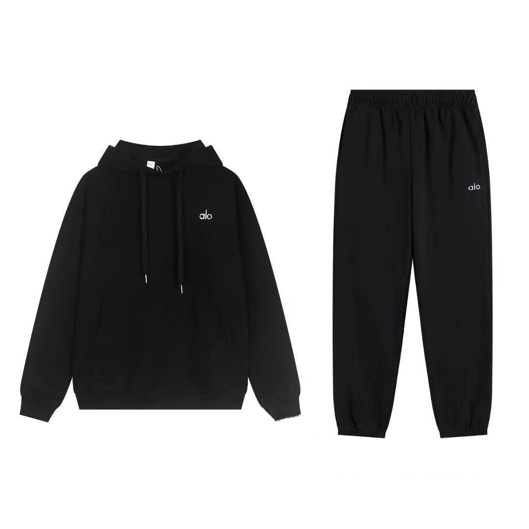 Autumn and winter American sports hooded sweatshirt headband loose sweatshirt suit