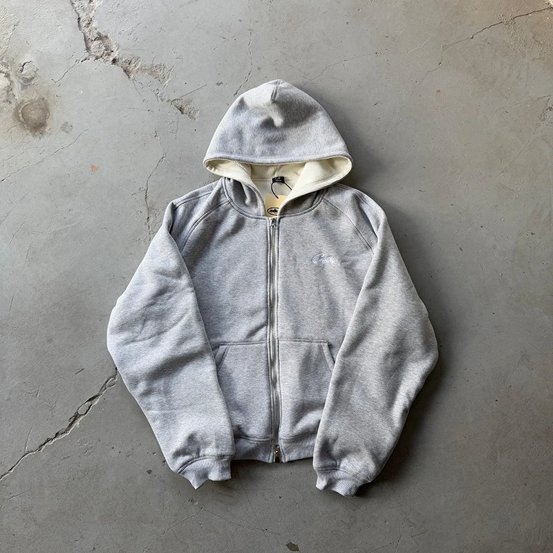 Men's Loose Fit Hooded Sweatshirt & Jogger Set - Straight Leg Sweatpants
